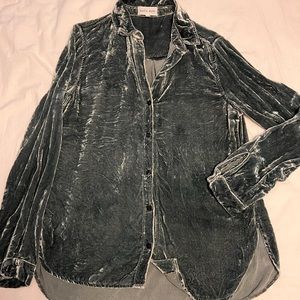 Velvet shirt